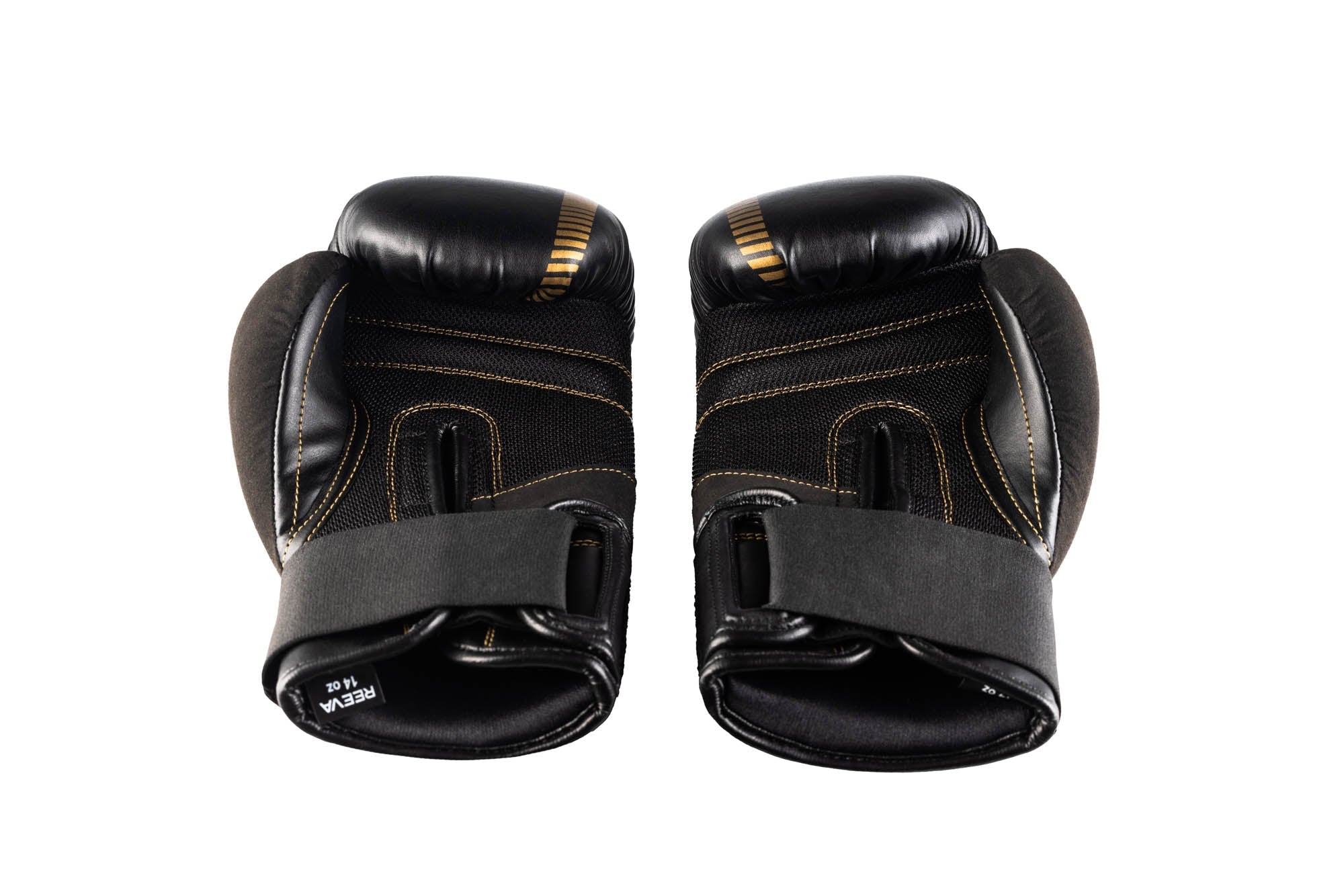 Boxing Gloves Leather - Gold