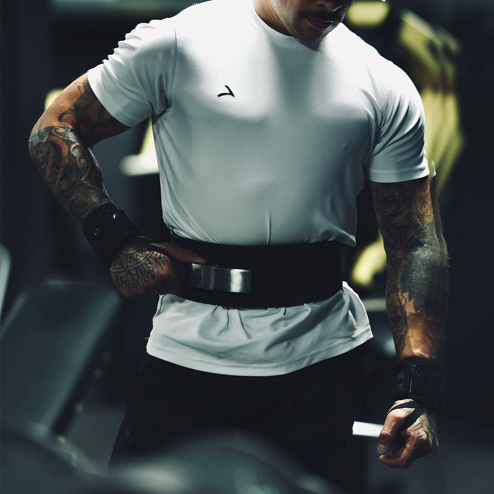 Ceinture de force avec boucle en acier inoxydable (10MM)
