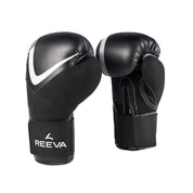 Reeva Gants de boxe microfibre argent