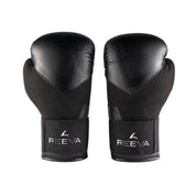 Reeva Gants de boxe microfibre noir