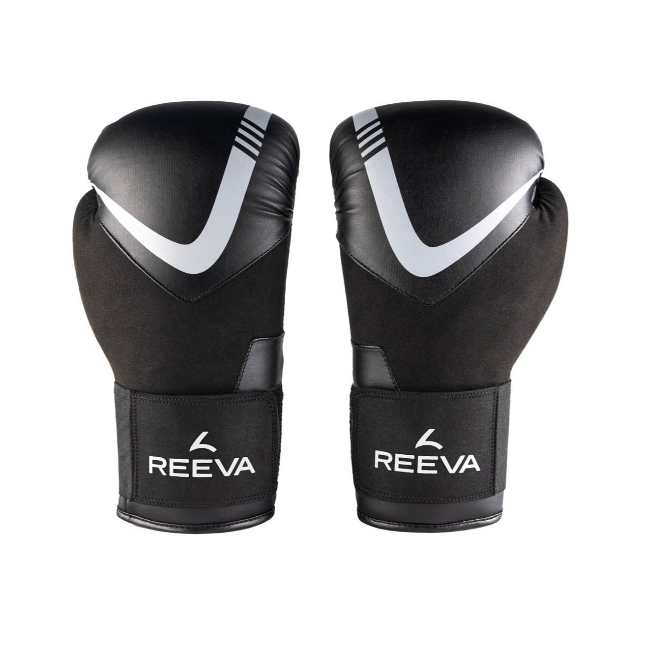 Boxing Gloves Leather - Silver