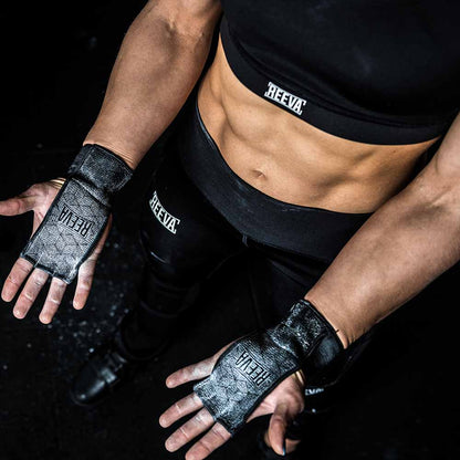 Reeva ultra feel sporthandschoenen - sport handschoenen deluxe 2.0 - crossfit handschoenen - crossfit grips - reeva fitness 3