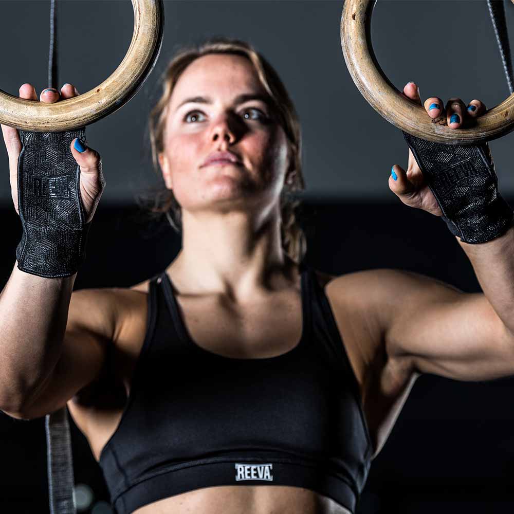 Reeva ultra feel sporthandschoenen - sport handschoenen deluxe 2.0 - crossfit handschoenen - crossfit grips - reeva fitness 7