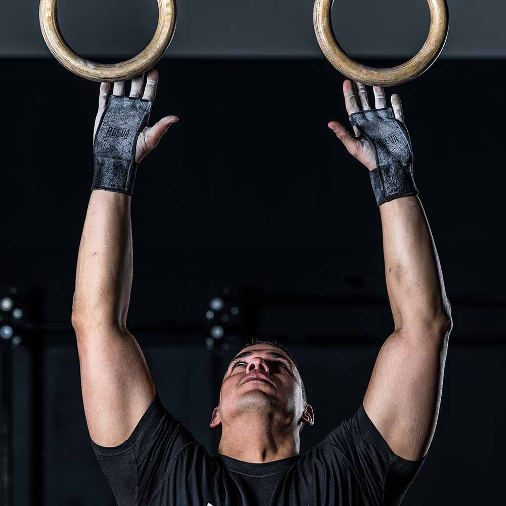 Reeva ultra feel sporthandschoenen - sport handschoenen deluxe 2.0 - crossfit handschoenen - crossfit grips - reeva fitness 8