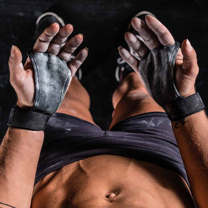 Reeva kangaroe crossfit grips korte band - Sporthandschoenen - sport handschoenen - Reeva 6