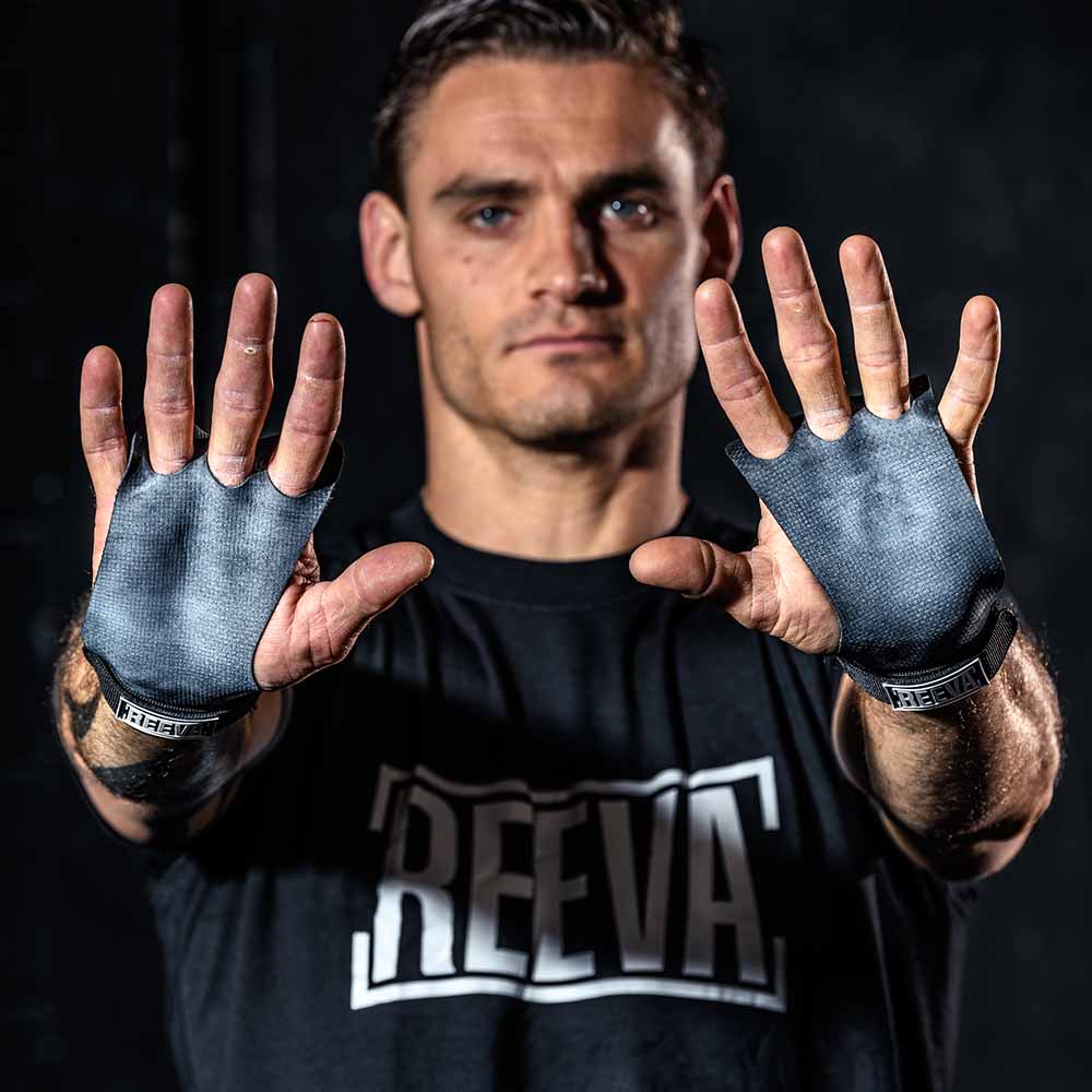 Reeva carbon crossfit grips - Crossfit handschoenen - Sporthandschoenen - Gym gloves - Reeva 3