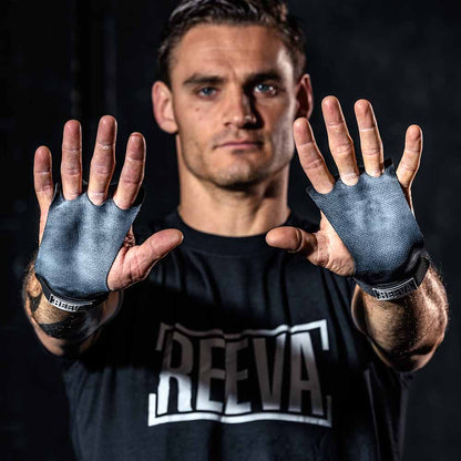 Reeva carbon crossfit grips - Crossfit handschoenen - Sporthandschoenen - Gym gloves - Reeva 3