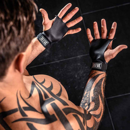 Reeva carbon crossfit grips - Crossfit handschoenen - Sporthandschoenen - Gym gloves - Reeva 5
