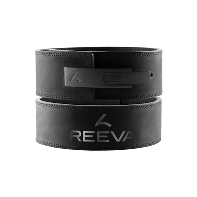 Ceinture de Force en cuir Nubik avec boucle en acier inoxydable (13MM)