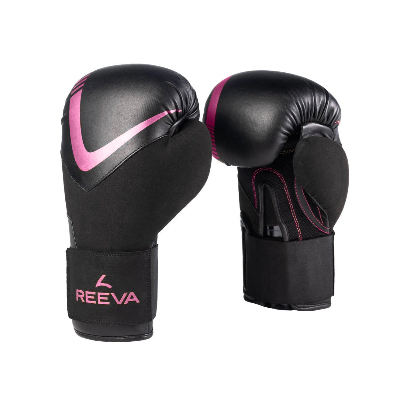 Reeva Schwarzes Boxhandschuhe Leder