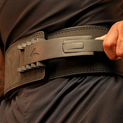 Ceinture de Force en cuir de buffle avec boucle réglable (10MM)