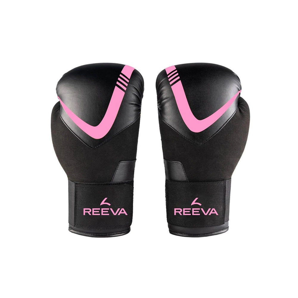 Boxing Gloves Leather - Pink