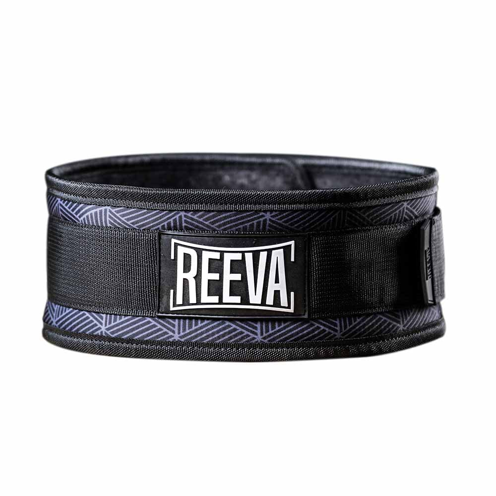 Reeva nylon gewichtshefriem - Liftingbelt - Lifting belt - sportschool riem - Reeva fitness 1